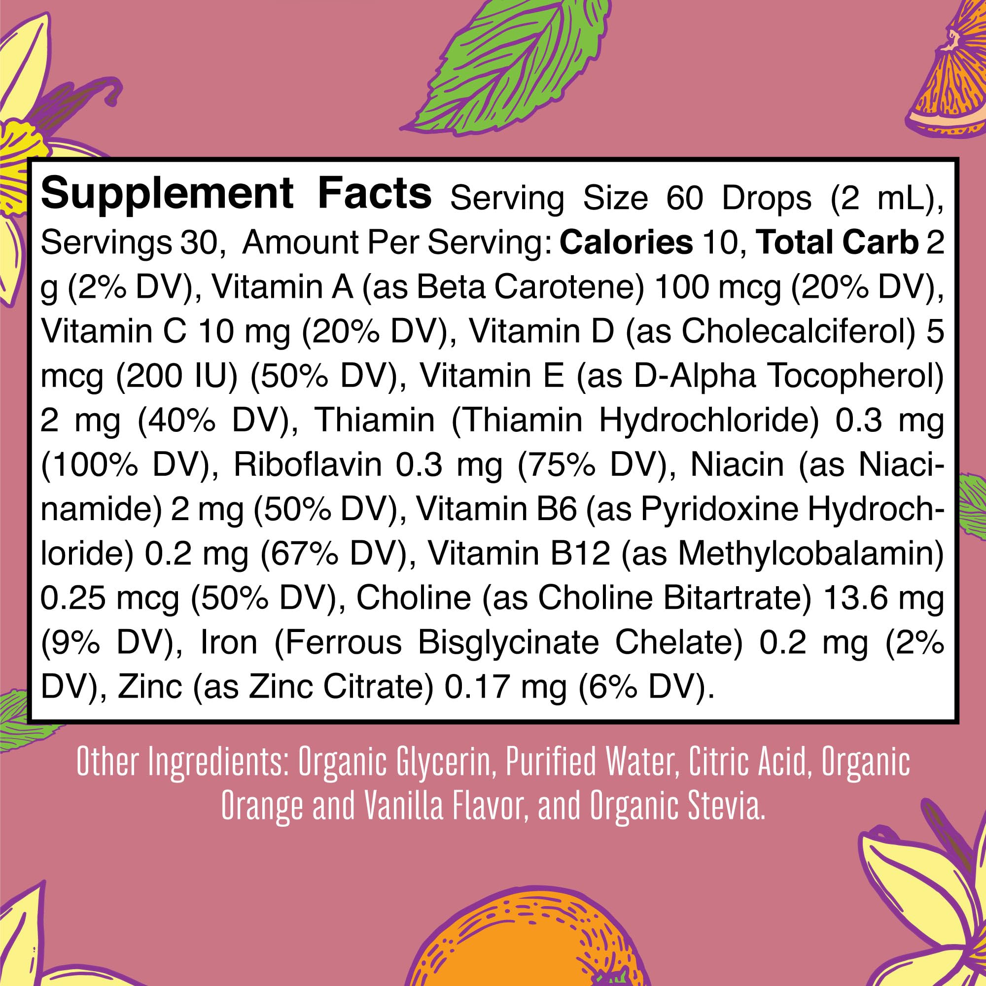 Foto 6 pulgar | Multivitamínico Y Multimineral Para Bebés Con Hierro Maryruth Organics - Venta Internacional.