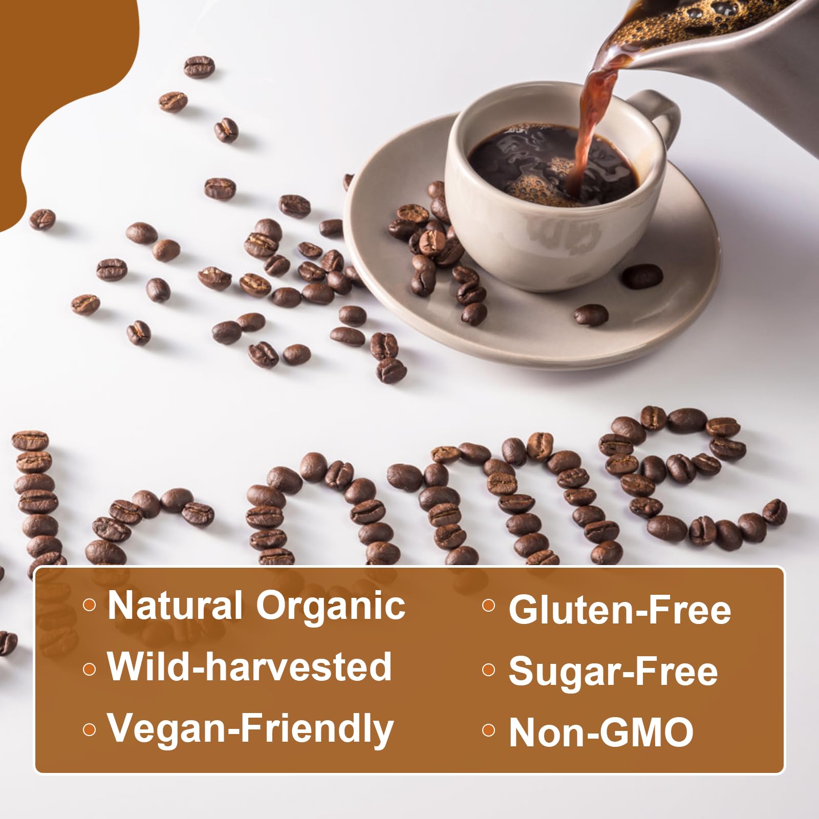 Foto 5 pulgar | Café con Hongos B Beworths 250 G Lions Mane Reishi Chaga + - Venta Internacional