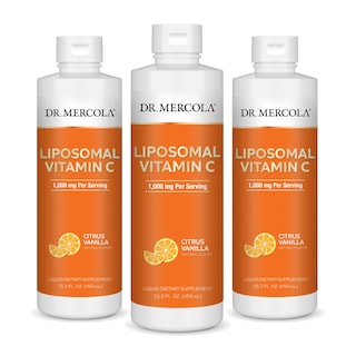 Foto 1 | Suplemento Dr. Mercola Liposomal Líquido De Vitamina C, 450 Ml, Paquete De 3 - Venta Internacional.