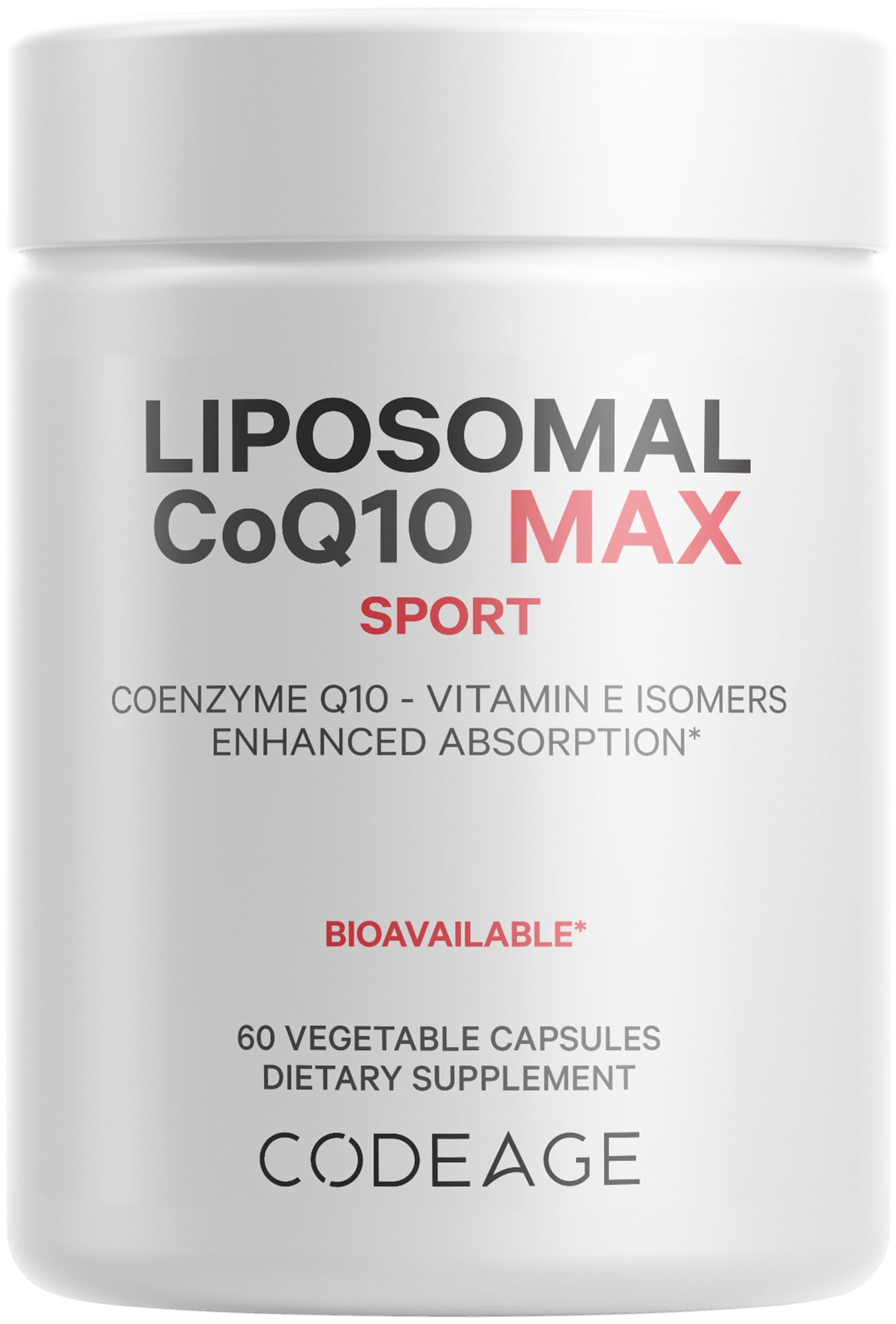 Foto 2 pulgar | Suplemento Codeage Liposomal Coq10 Max 250 Mg 60 Cápsulas - Venta Internacional.