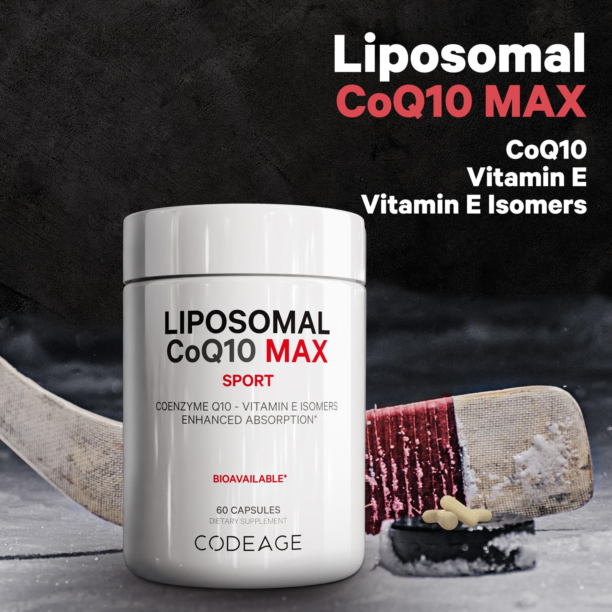 Foto 5 | Suplemento Codeage Liposomal Coq10 Max 250 Mg 60 Cápsulas - Venta Internacional.