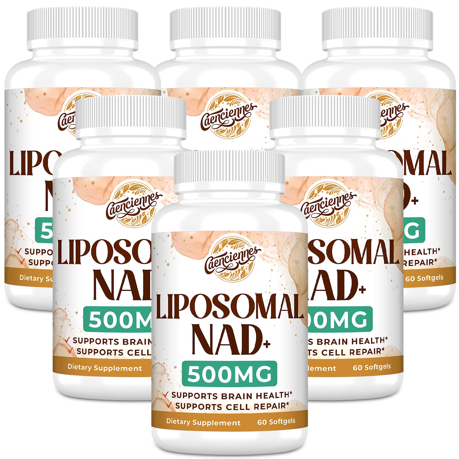 Foto 2 pulgar | Suplemento Caenciennes Liposomal Nad+ 500 Mg 360 Porciones - Venta Internacional