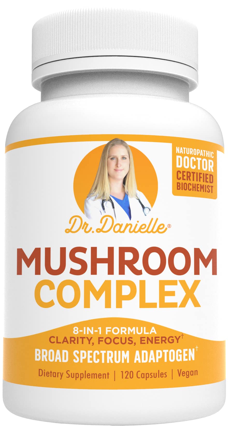 Complejo De Hongos Orgánicos Supplement Doctor Danielle 120 Cápsulas - Venta Internacional.
