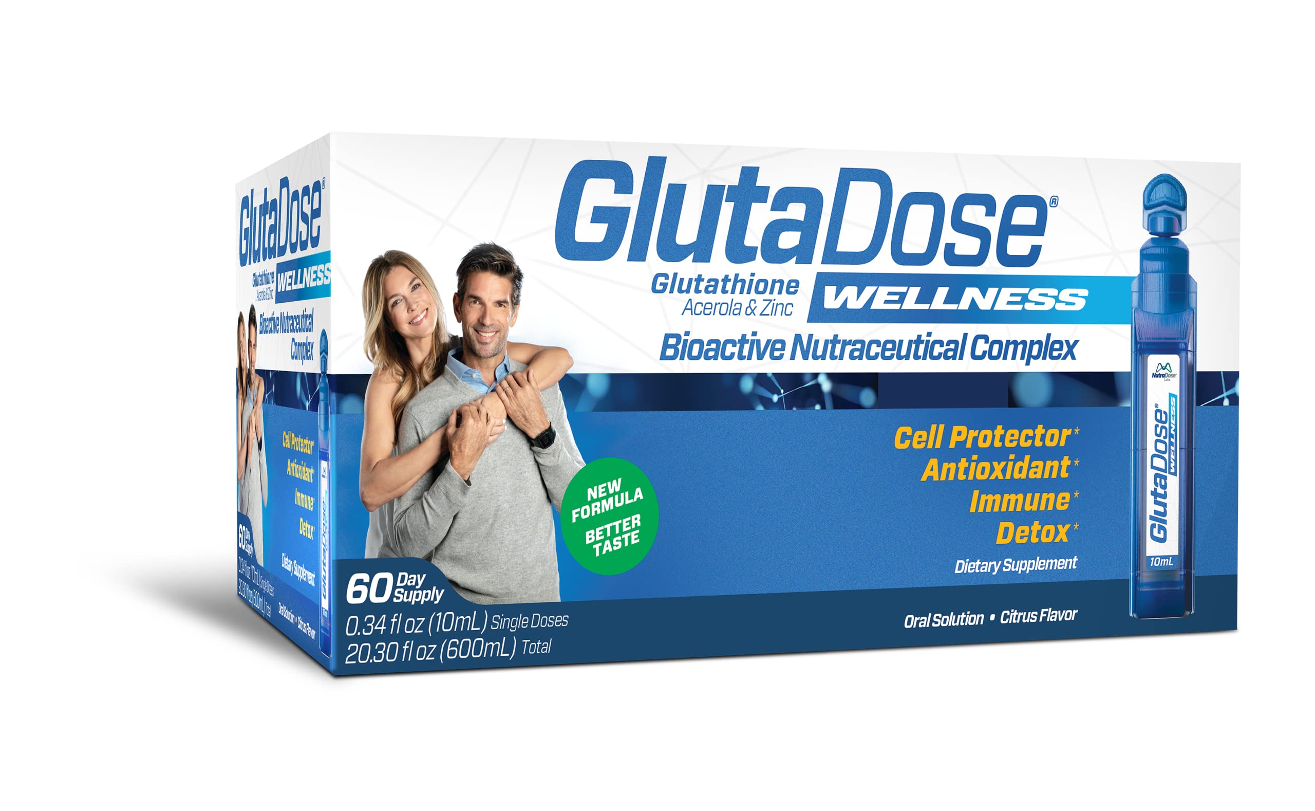 Foto 1 | Suplemento De Glutatión Líquido Glutadose Con Acerola 60 Ml X60 - Venta Internacional.
