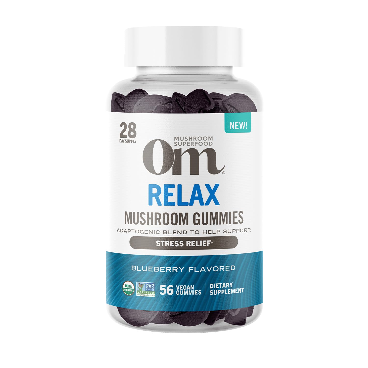 Foto 2 pulgar | Gummies Om Mushroom Superfood Relax Con Reishi Y Ashwagandha - Venta Internacional.