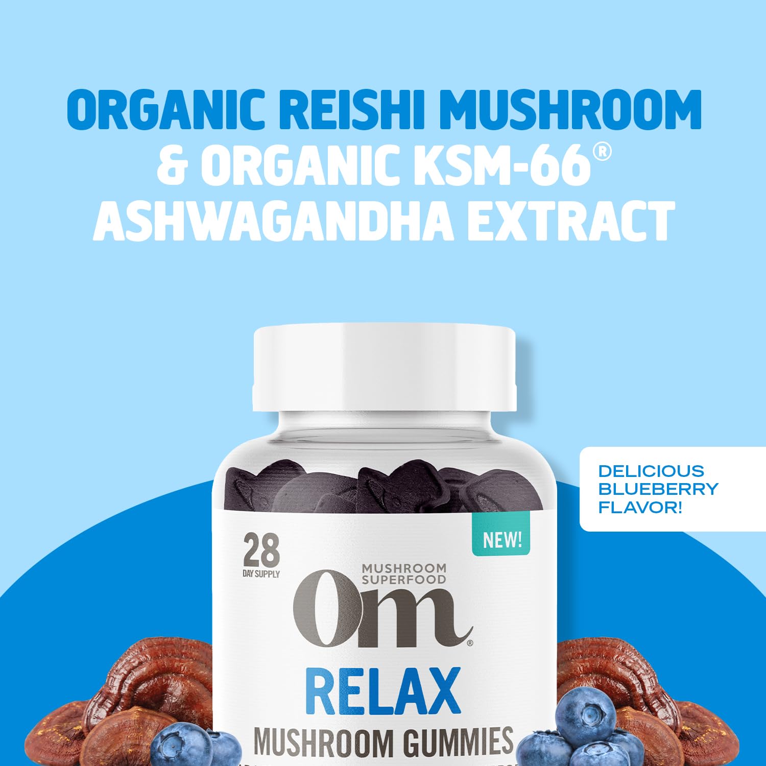 Foto 4 pulgar | Gummies Om Mushroom Superfood Relax Con Reishi Y Ashwagandha - Venta Internacional.