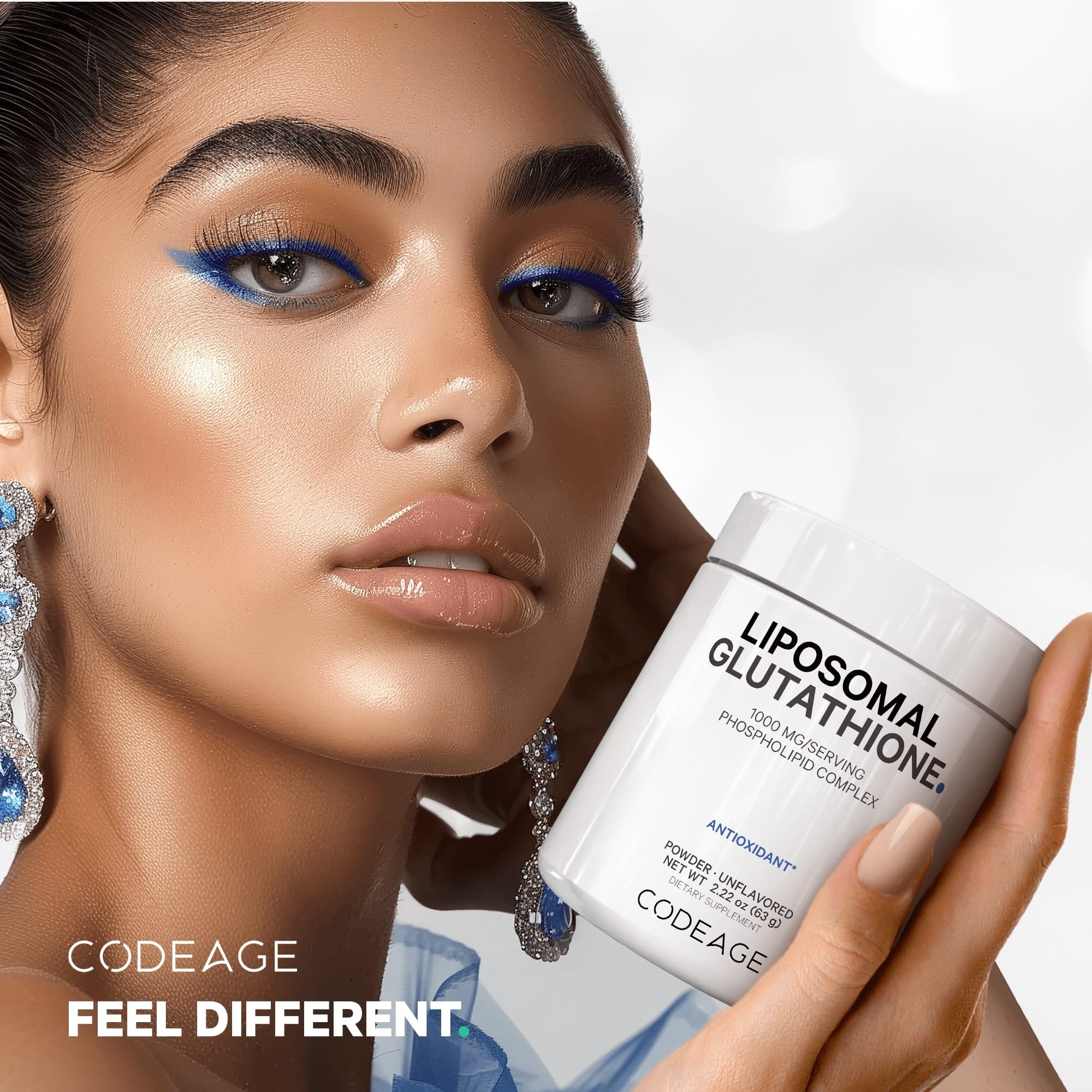 Foto 7 | Suplemento De Glutatión Liposomal Codeage, 1000 Mg, 60 Porciones - Venta Internacional.