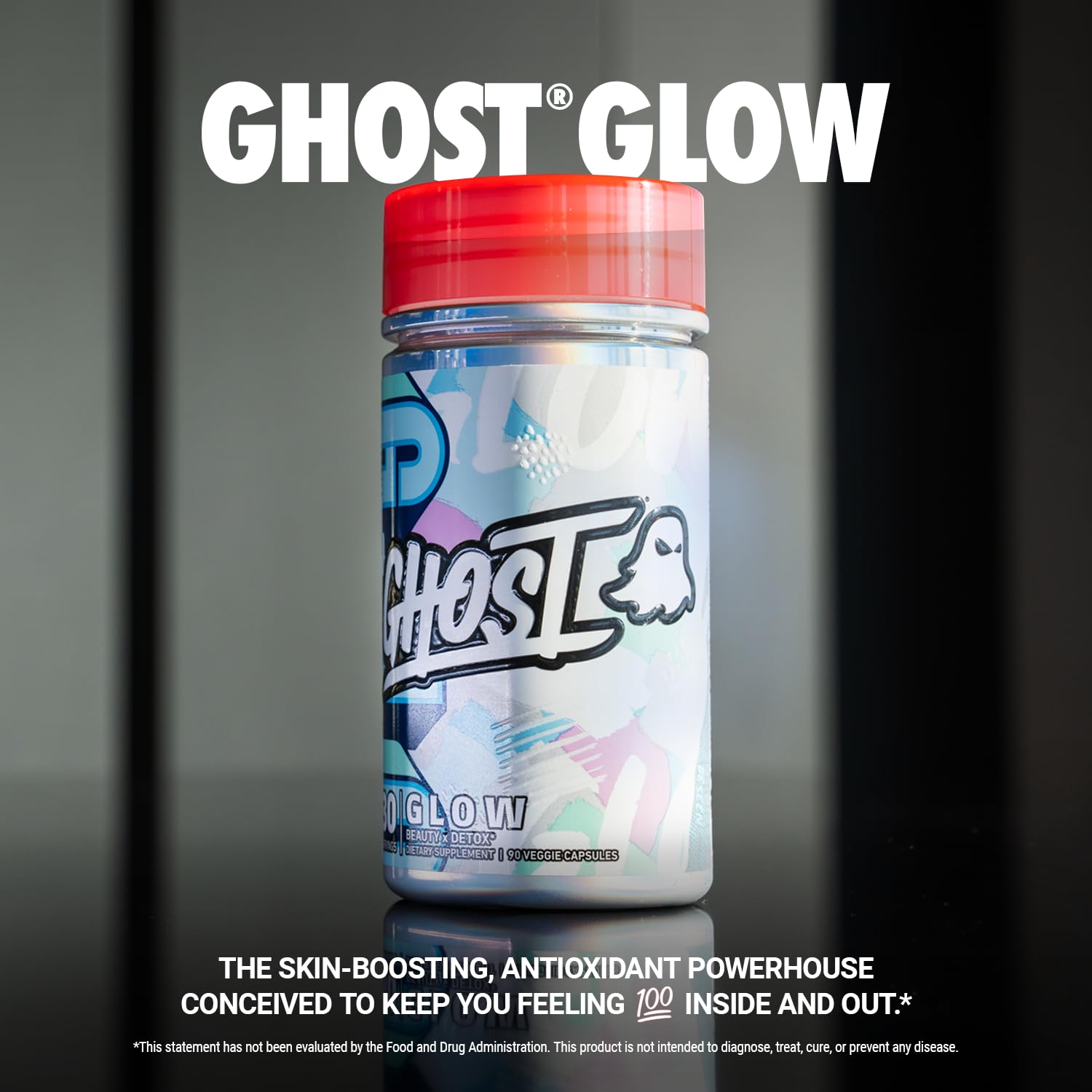 Foto 3 pulgar | Suplemento Ghost Glow Capsules 90 Veganos Sin Gluten - Venta Internacional.