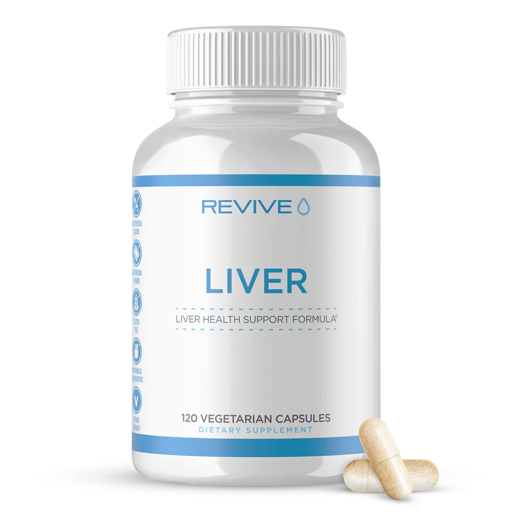 Foto 2 pulgar | Suplemento Revive Md Natural Liver Cleanse 120 Cápsulas - Venta Internacional.