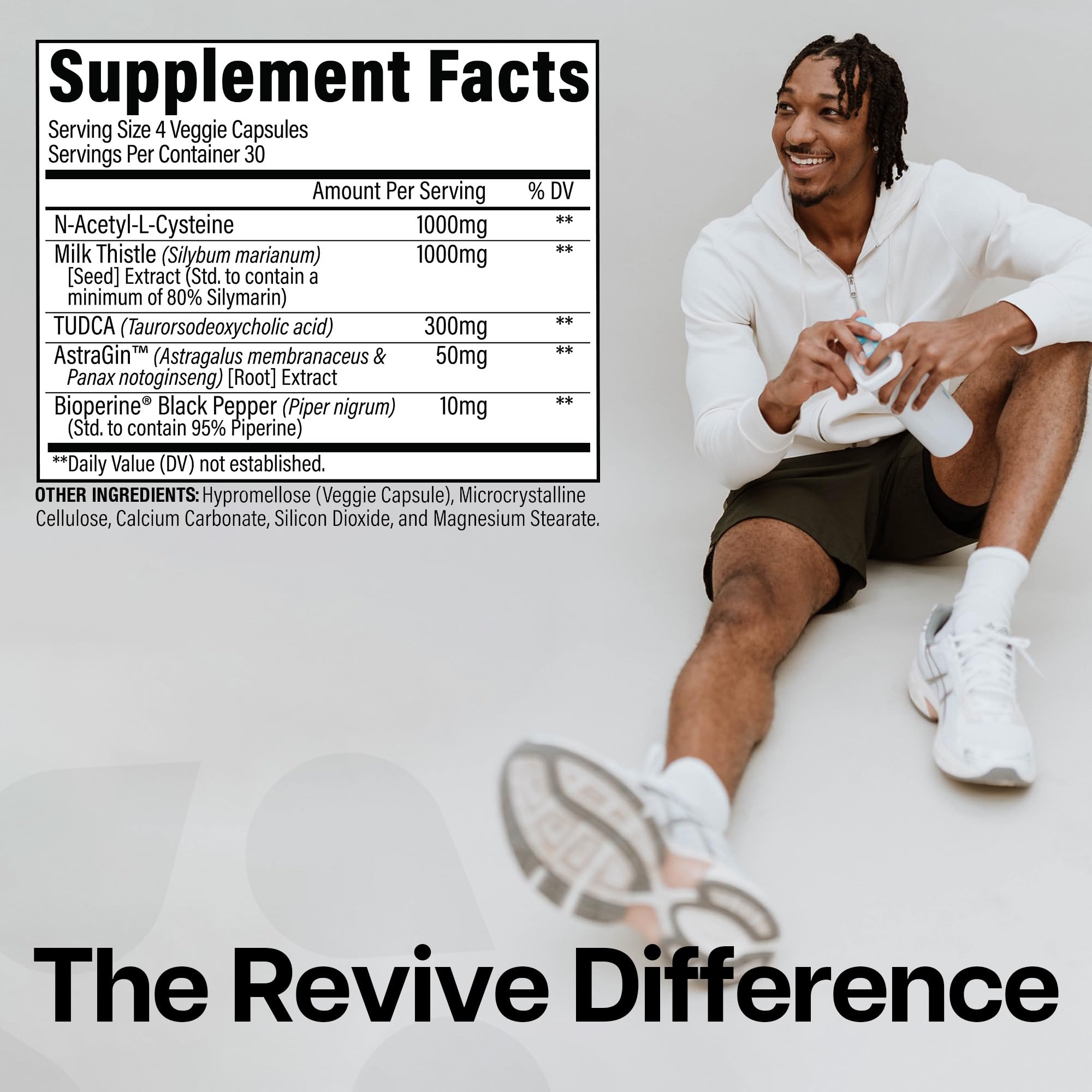 Foto 3 pulgar | Suplemento Revive Md Natural Liver Cleanse 120 Cápsulas - Venta Internacional.