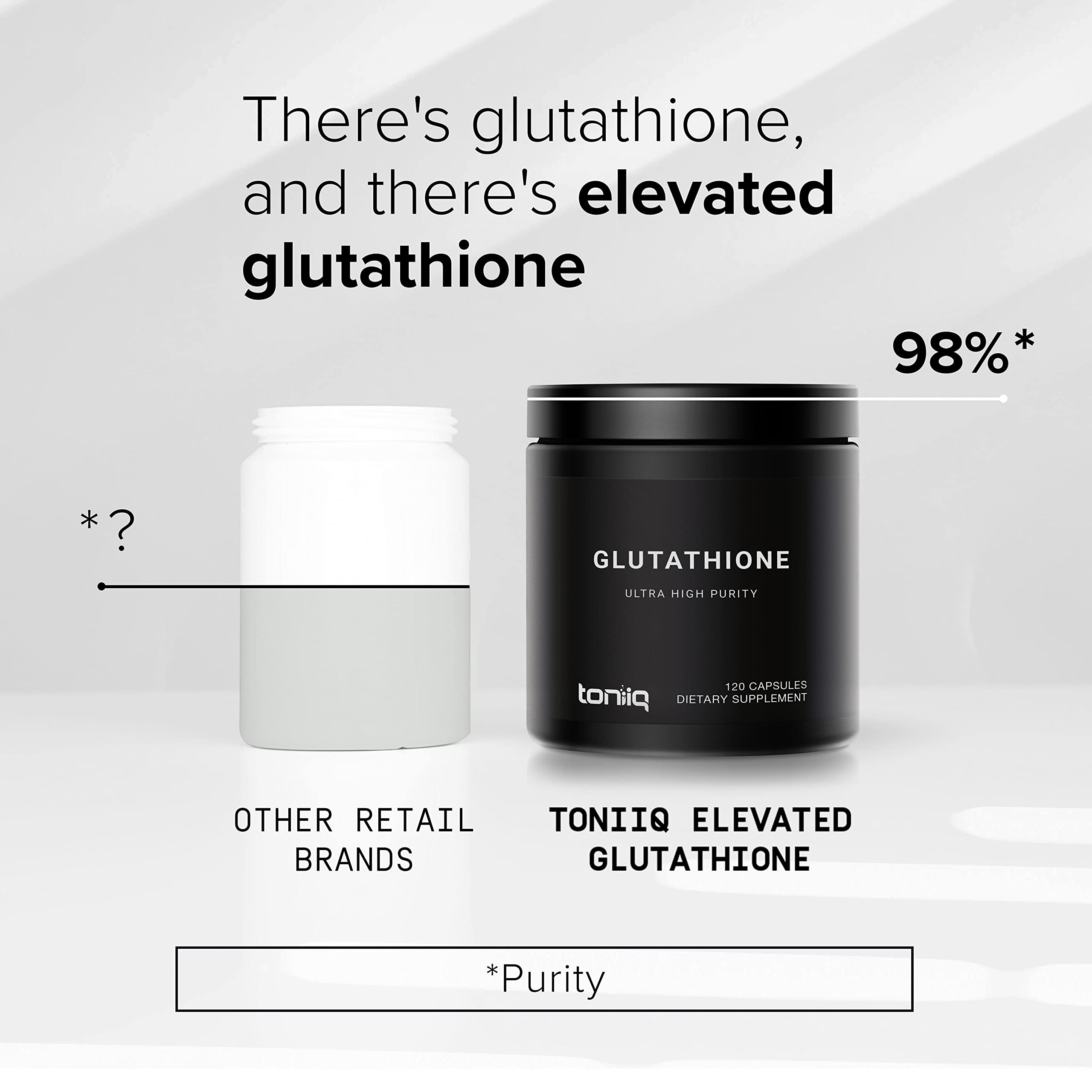 Foto 5 pulgar | Suplemento De Glutatión Toniiq Ultra High Strength 1000 Mg - Venta Internacional.