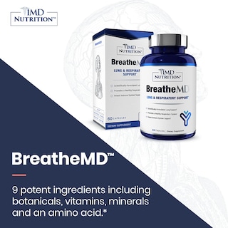 Foto 3 | Suplemento 1md Nutrition Breathmed Lung Respiratory Support 60 Cápsulas- Venta Internacional