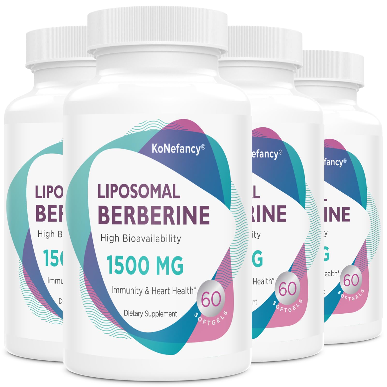 Foto 2 pulgar | Suplemento De Berberina Liposomal Konefancy 1500 Mg 240 Cápsulas Blandas - Venta Internacional.