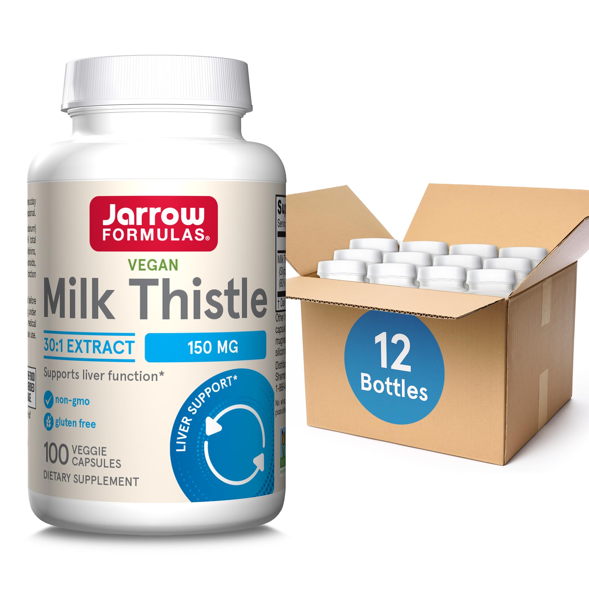 Foto 2 pulgar | Suplemento Jarrow Formulas Milk Thistle 150 Mg 100 Porciones - Venta Internacional.