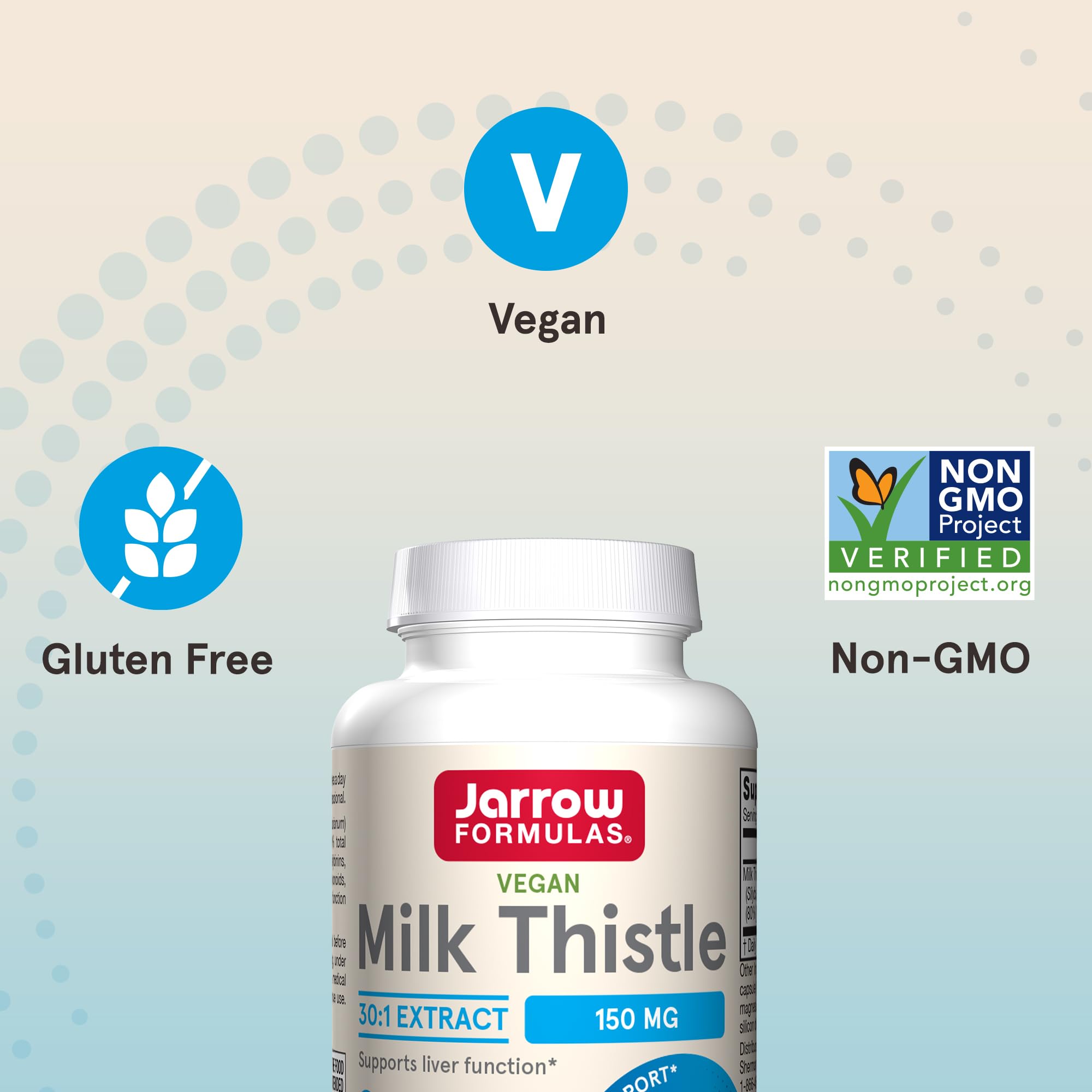 Foto 5 | Suplemento Jarrow Formulas Milk Thistle 150 Mg 100 Porciones - Venta Internacional.