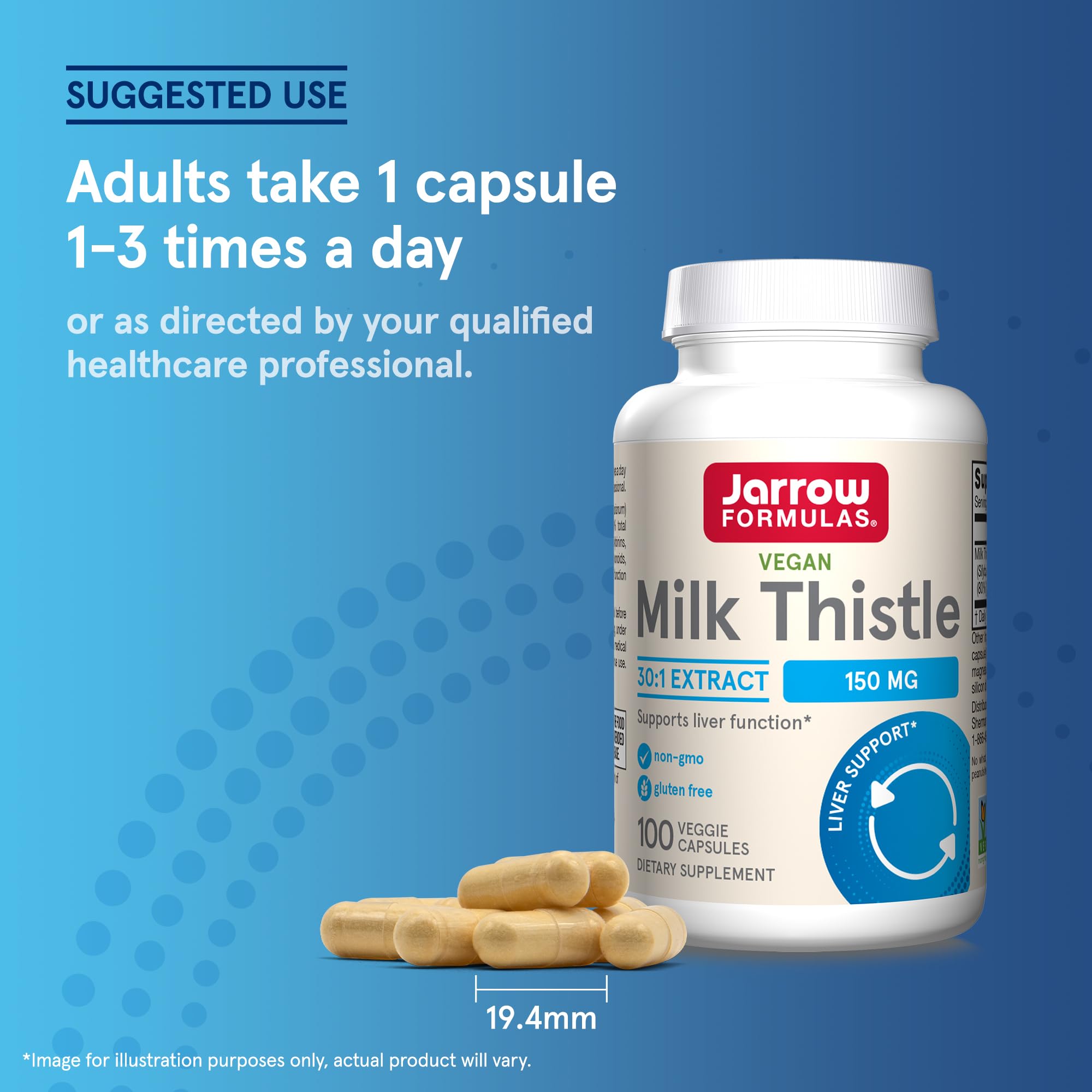 Foto 8 pulgar | Suplemento Jarrow Formulas Milk Thistle 150 Mg 100 Porciones - Venta Internacional.