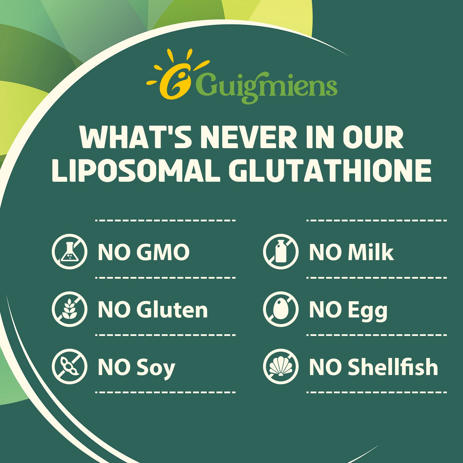 Foto 5 | Suplemento De Glutatión Liposomal De Guigmiens, 2000 Mg, 120 Unidades - Venta Internacional.