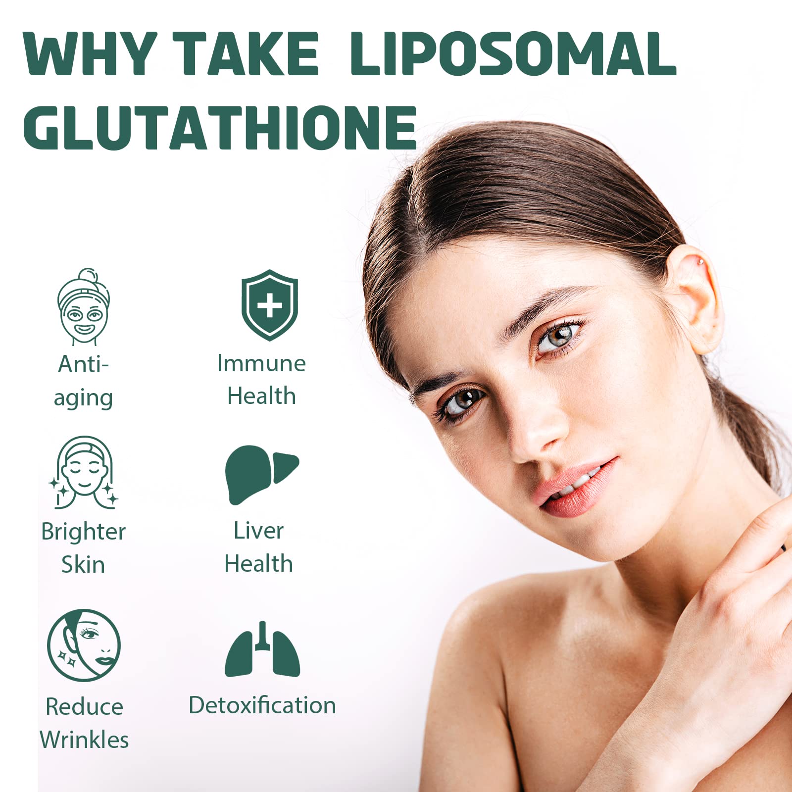 Foto 6 | Suplemento De Glutatión Liposomal De Guigmiens, 2000 Mg, 120 Unidades - Venta Internacional.