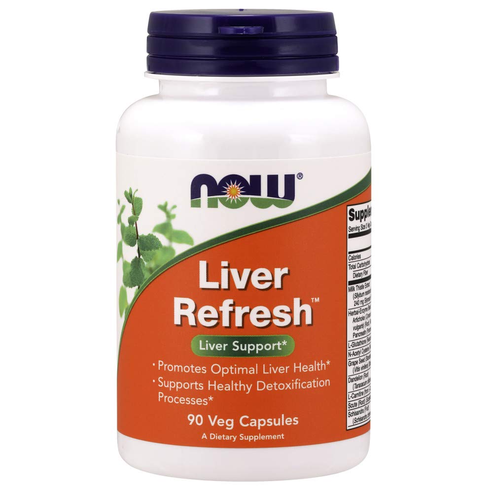 Foto 2 pulgar | Suplementos Now Foods Liver Refresh 90 Cápsulas - Venta Internacional