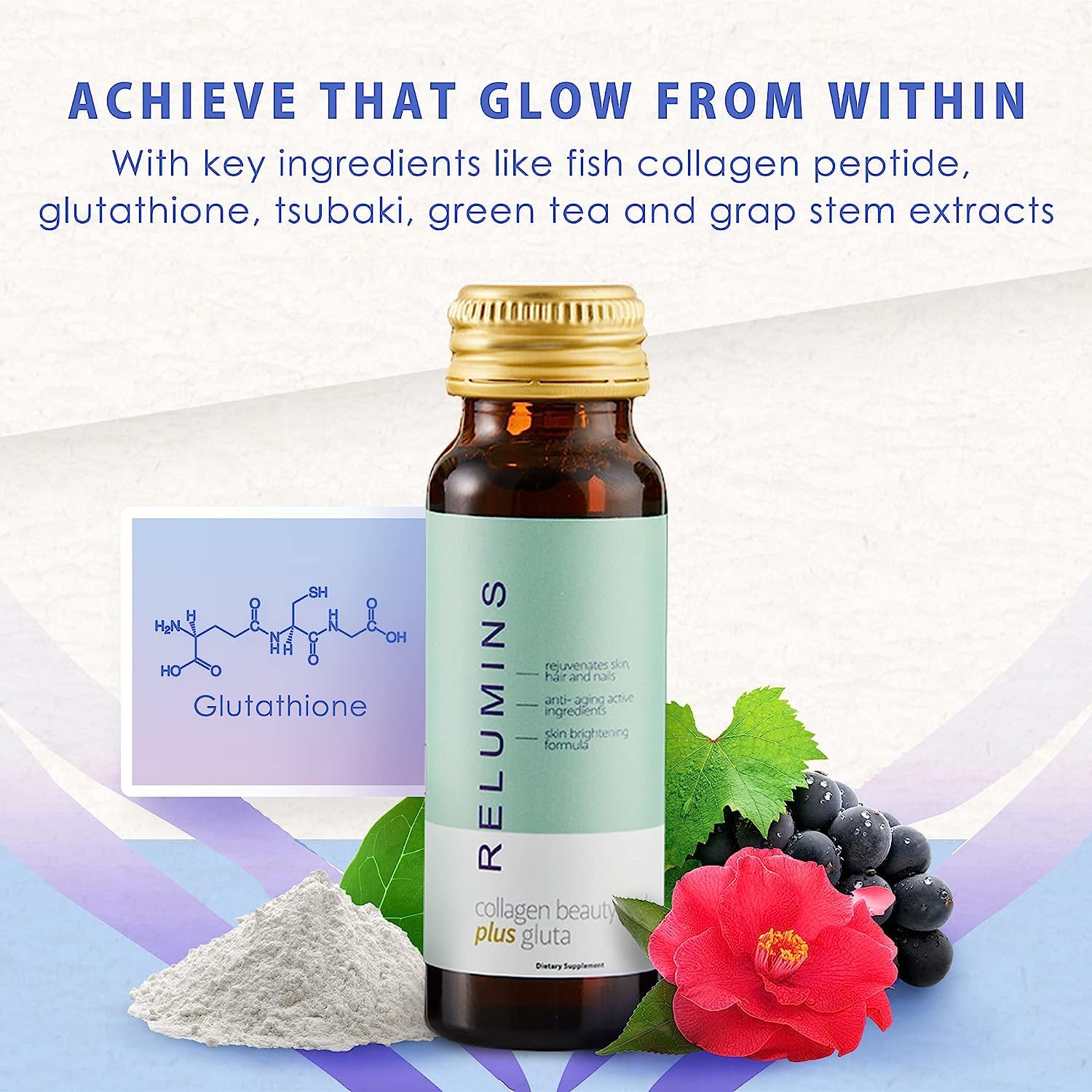Foto 5 pulgar | Bebida De Belleza Con Colágeno Relumins Advance Rejuvenating 500 Ml - Venta Internacional.