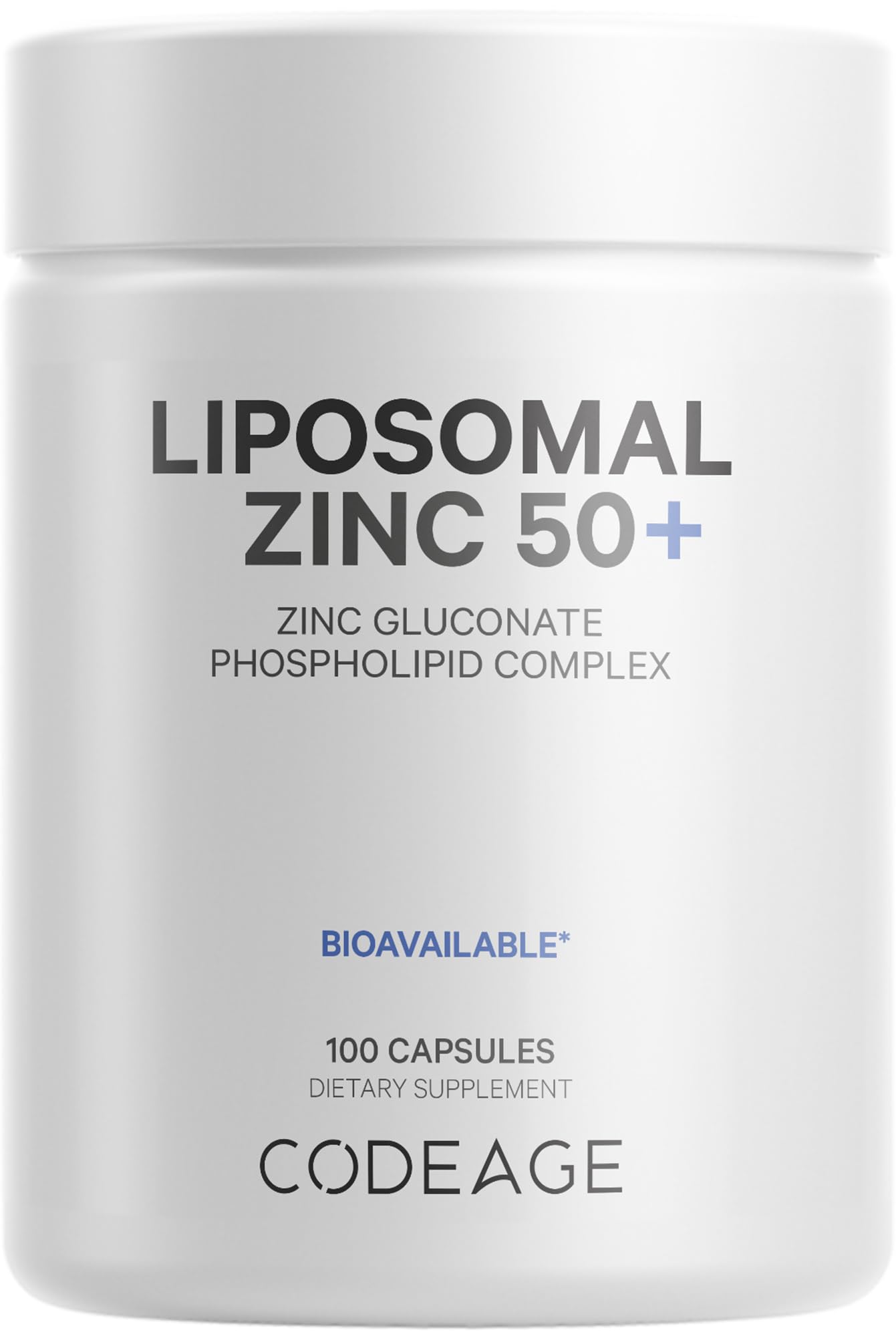 Foto 2 pulgar | Suplemento Codeage Liposomal Zinc 50 Mg 100 Cápsulas - Venta Internacional.