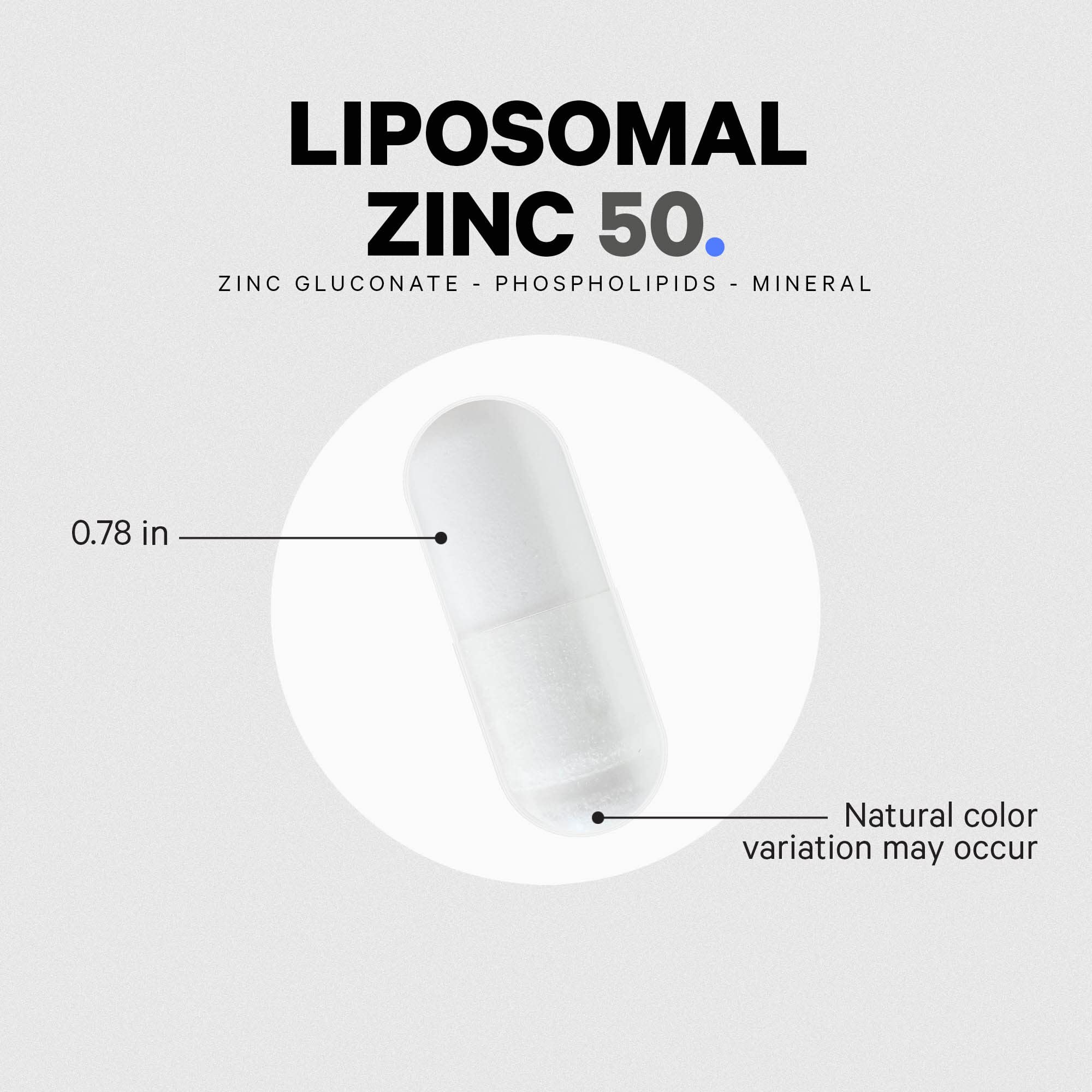 Foto 5 pulgar | Suplemento Codeage Liposomal Zinc 50 Mg 100 Cápsulas - Venta Internacional.