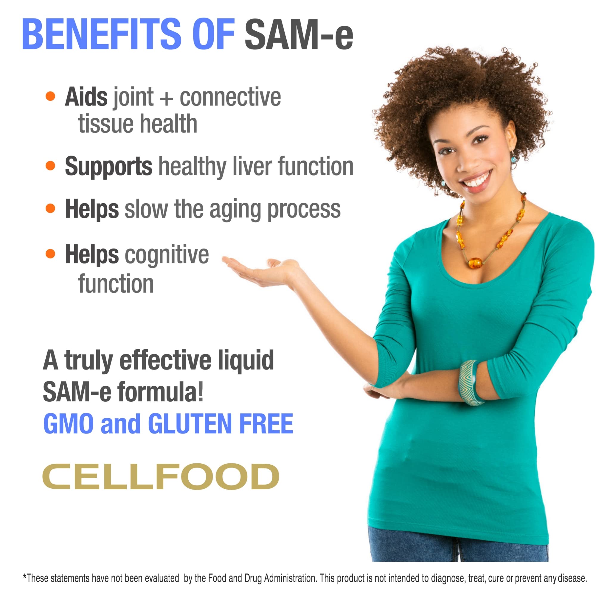 Foto 6 pulgar | Suplemento Cellfood Sam-e Liquid Formula+ 30 Ml - Venta Internacional.