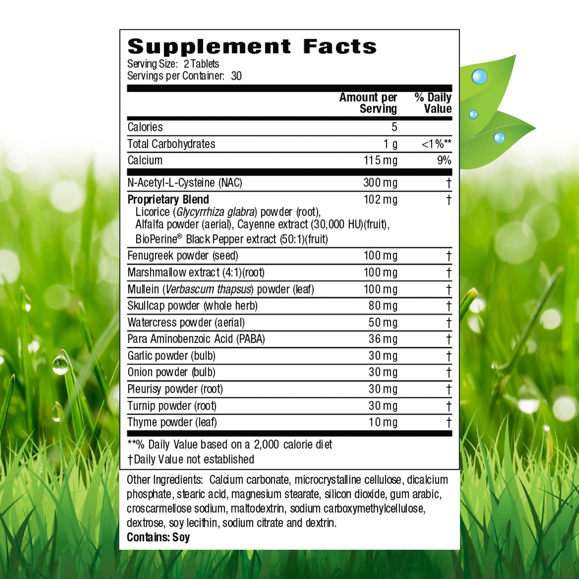 Foto 3 pulgar | Suplemento Nature's Secret Respiratory Support 60 Comprimidos - Venta Internacional.