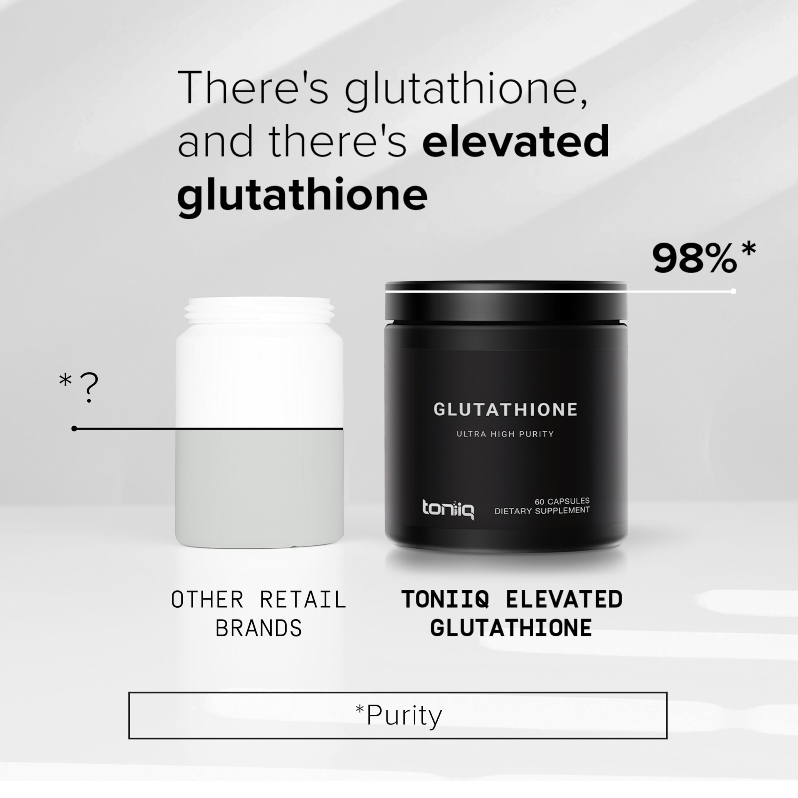 Foto 5 pulgar | Suplemento De Glutatión Toniiq Ultra High Strength 1000 Mg - Venta Internacional.