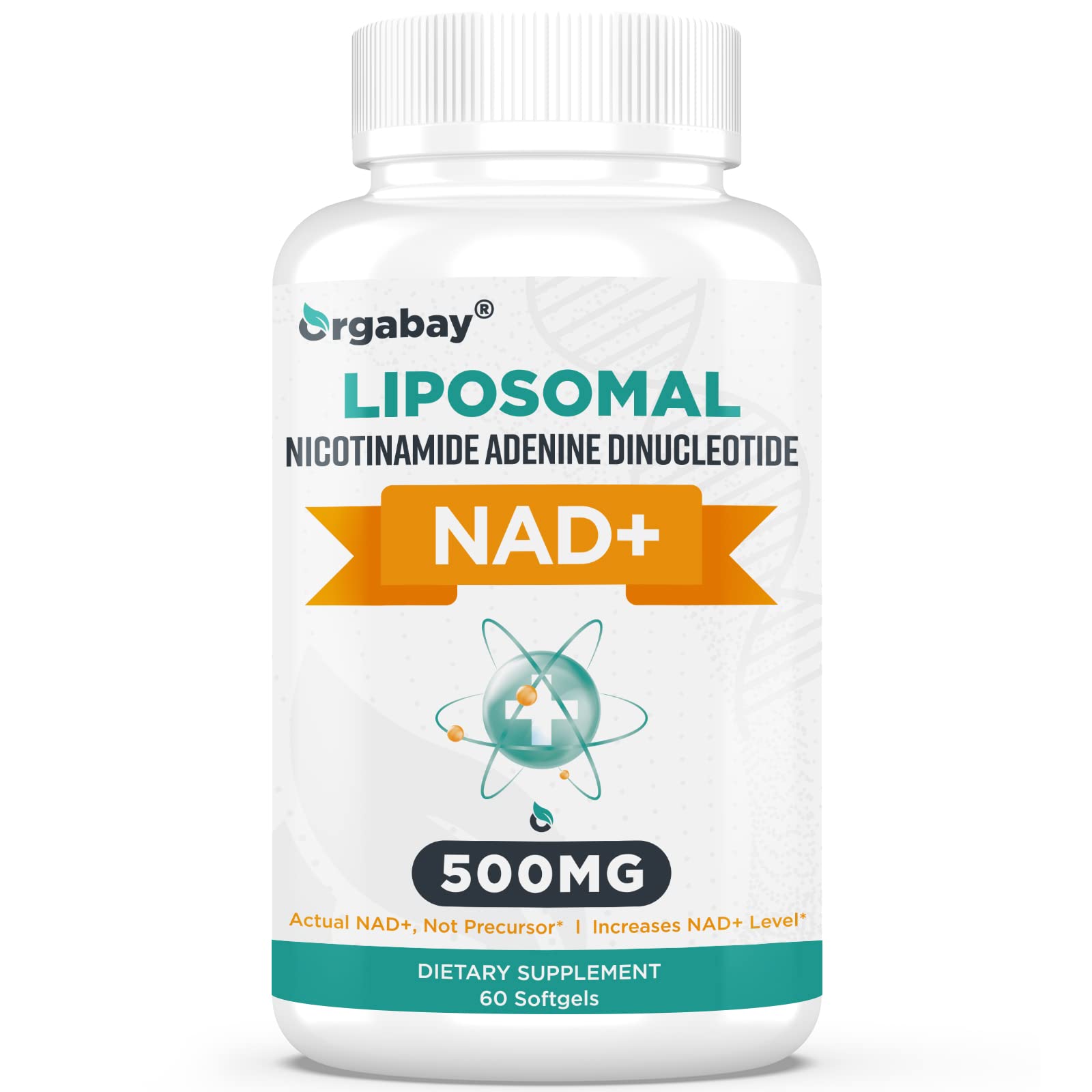 Foto 2 pulgar | Suplemento Orgabay Liposomal Nad+ 500 Mg Con Tmg 250 Mg X60 Cápsulas Blandas - Venta Internacional.