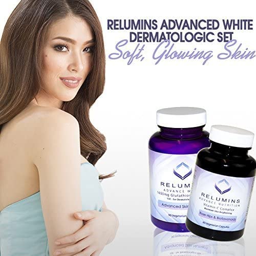 Foto 2 | Set De Suplementos Relumins Advanced White Con Glutatión 1650 Mg - Venta Internacional.