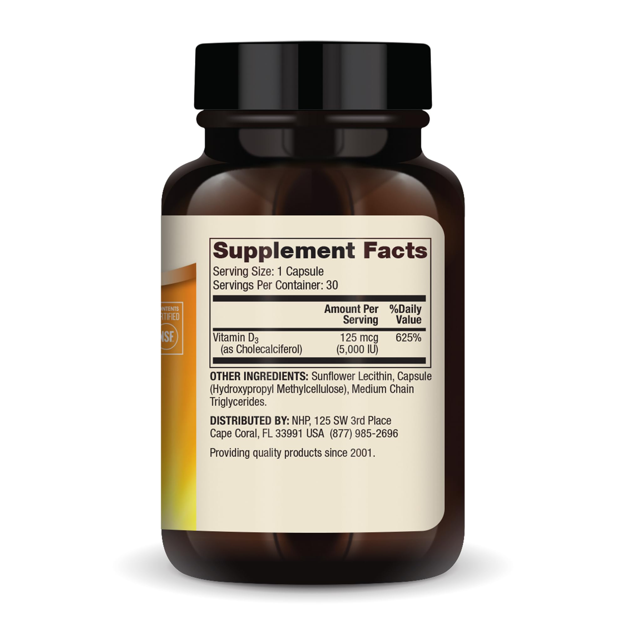 Foto 3 pulgar | Suplemento De Vitamina D3 Liposomal Del Dr. Mercola 5000 Ui 30 Cápsulas - Venta Internacional.