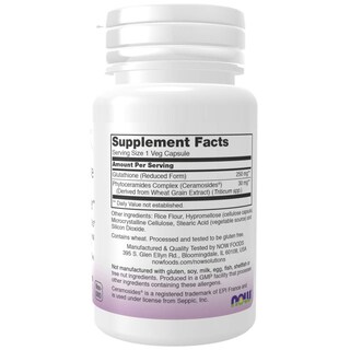 Foto 2 | Suplemento Now Foods Solutions Con Glutatión de 30 Cápsulas-Venta Internacional