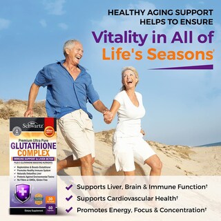 Foto 2 | Suplemento Bioschwartz Glutatión Complex 500 Mg 60 Cápsulas- Venta Internacional
