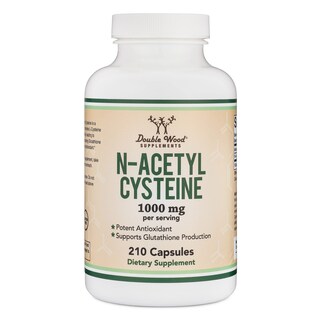 Foto 4 | Suplemento De N-acetil Cisteína De Double Wood, 1000 Mg, 210 Cápsulas - Venta Internacional.