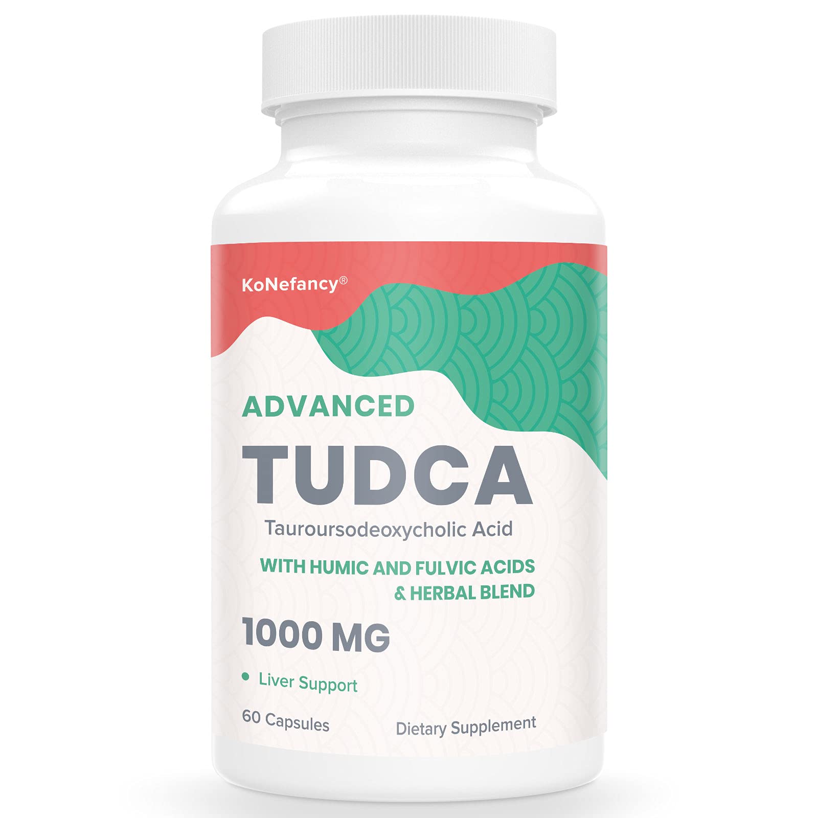 Foto 2 pulgar | Suplementos Konefancy Tudca Liver 1000 Mg Con Mezcla De Hierbas 60 Cápsulas - Venta Internacional.