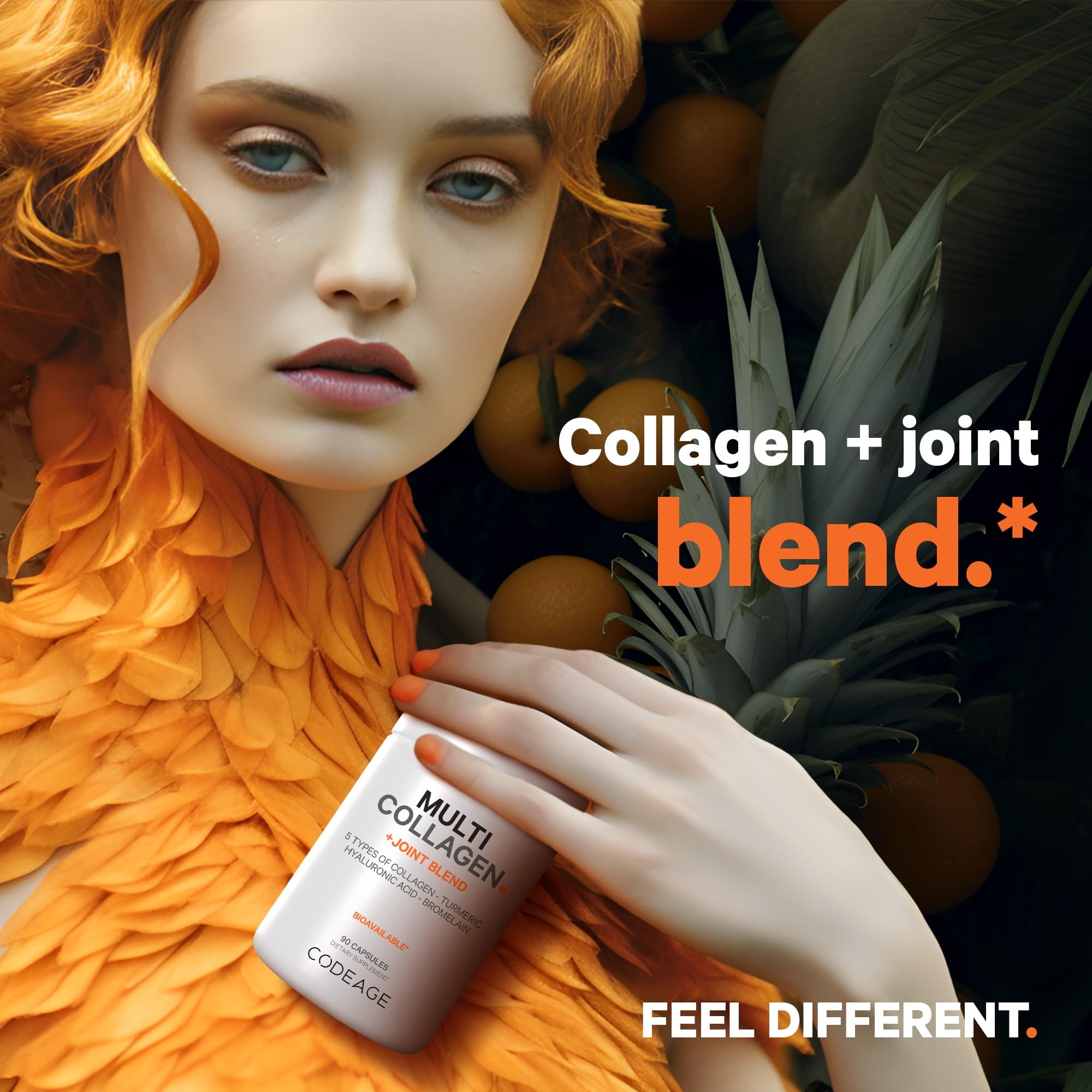 Foto 7 pulgar | Suplemento Codeage Multi Collagen Protein + Joint 90 Cápsulas - Venta Internacional.