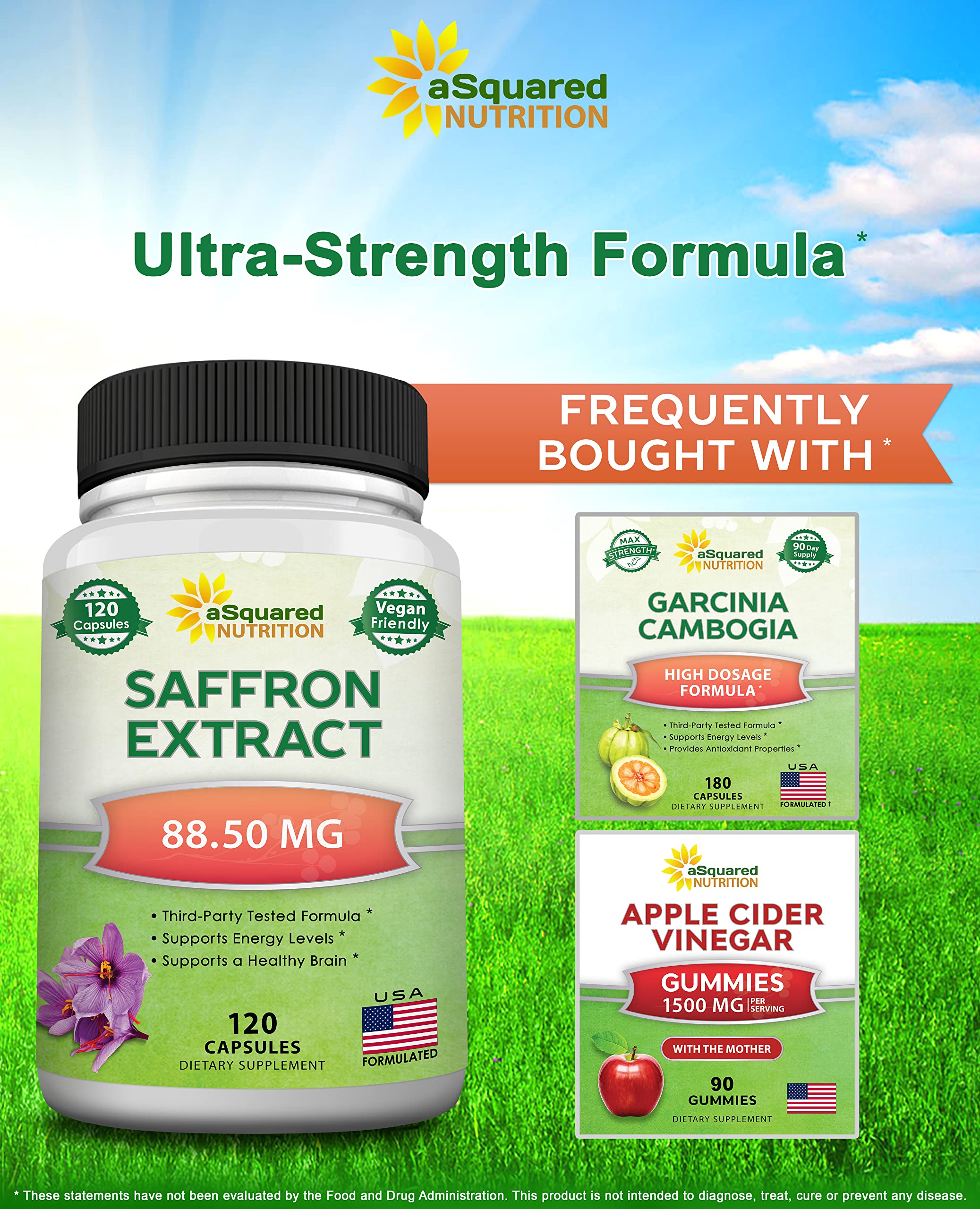 Foto 5 | Suplemento De Extracto De Azafrán De Squared Nutrition 88,50 Mg 120 Cápsulas - Venta Internacional.