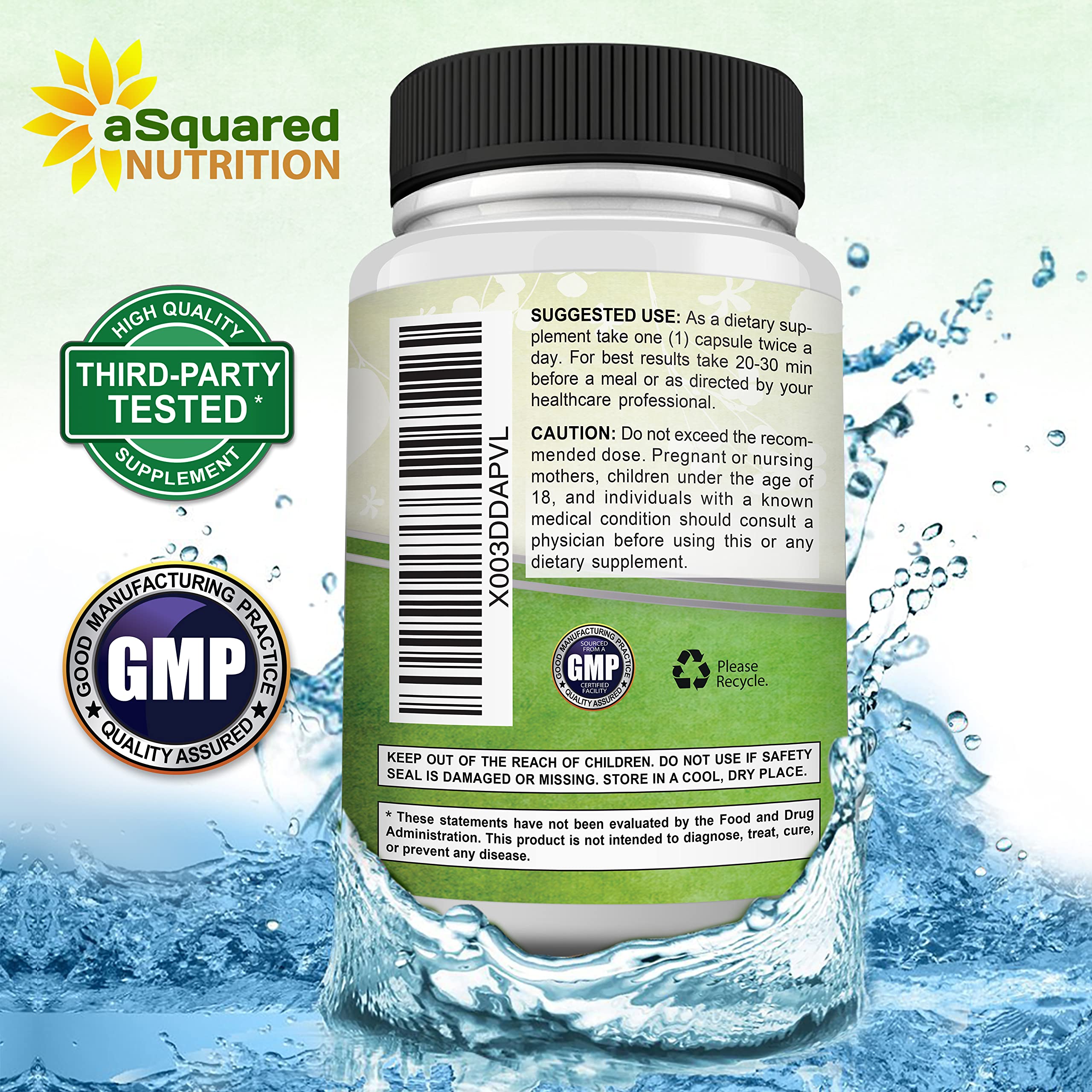 Foto 8 pulgar | Suplemento De Extracto De Azafrán De Squared Nutrition 88,50 Mg 120 Cápsulas - Venta Internacional.