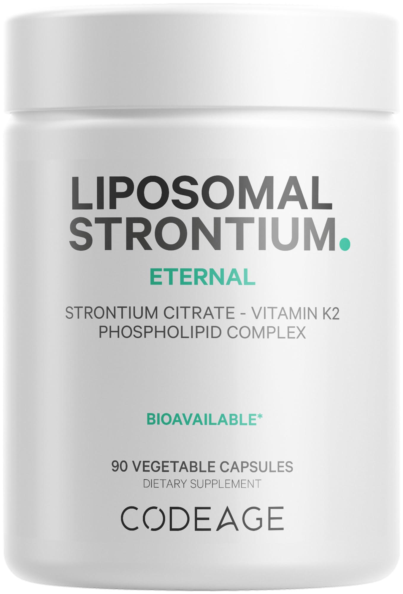 Foto 1 | Suplemento De Estroncio Liposomal Codeage 90 Cápsulas - Venta Internacional.