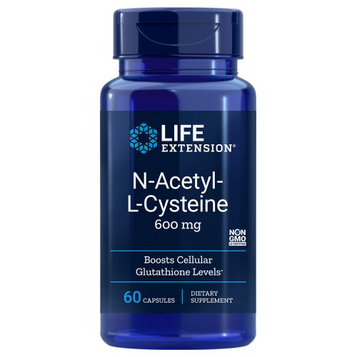 Foto 1 | Suplemento Life Extension De N-acetil-l-cisteína 60 Vcaps X 6 - Venta Internacional.