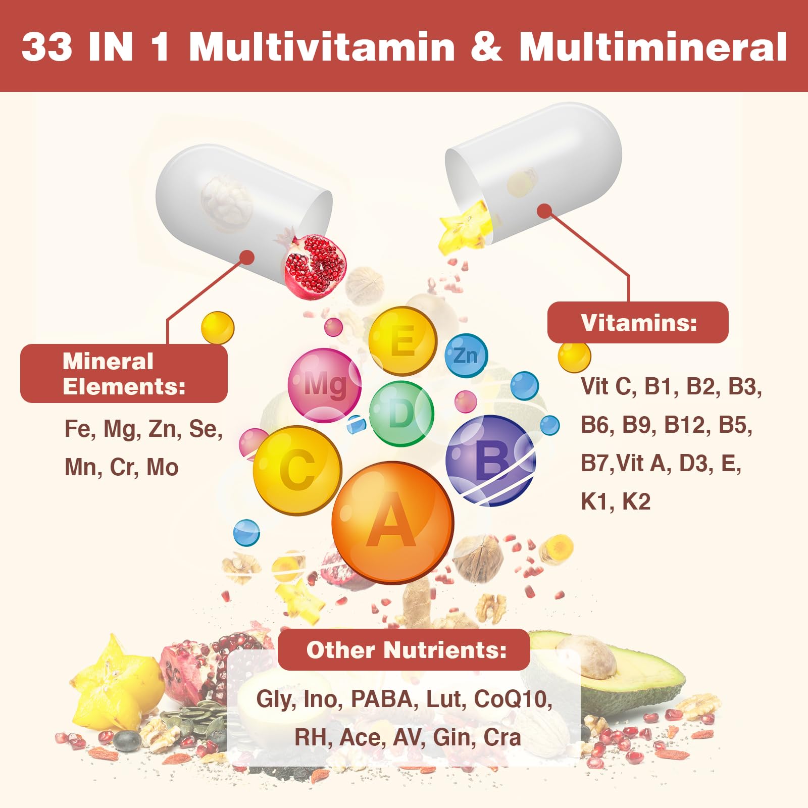 Foto 6 pulgar | Suplemento Multivitamínico Liposomal Sambugra Para Mujeres, 50 O Más De 120 Cápsulas - Venta Internacional.