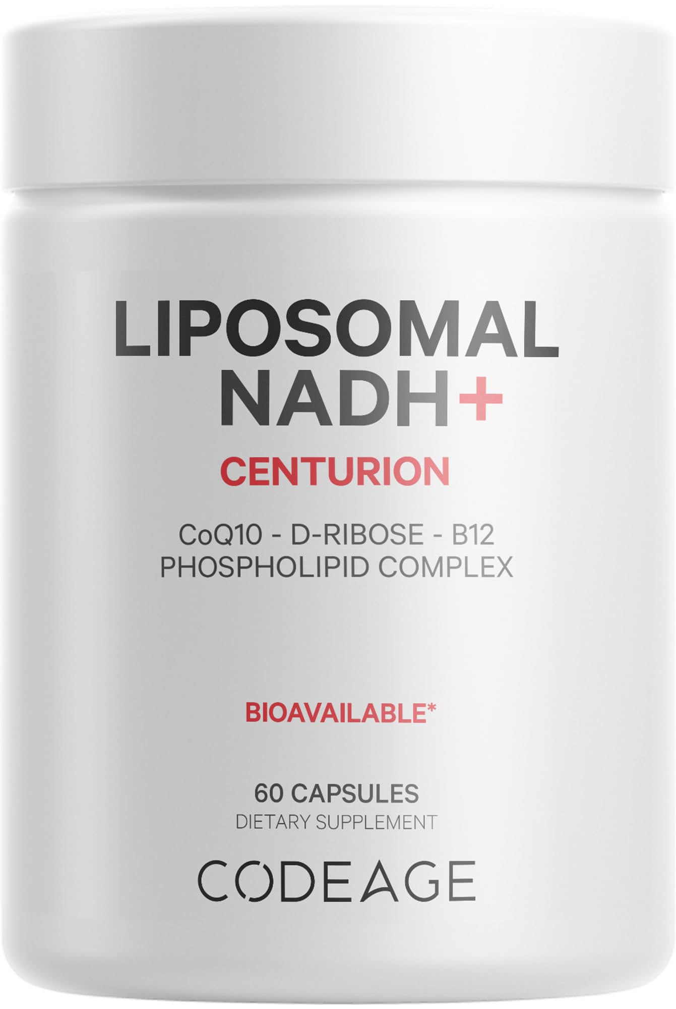 Foto 2 pulgar | Suplemento Codeage Liposomal Nadh+ Con Vitamina B12 60 Cápsulas - Venta Internacional