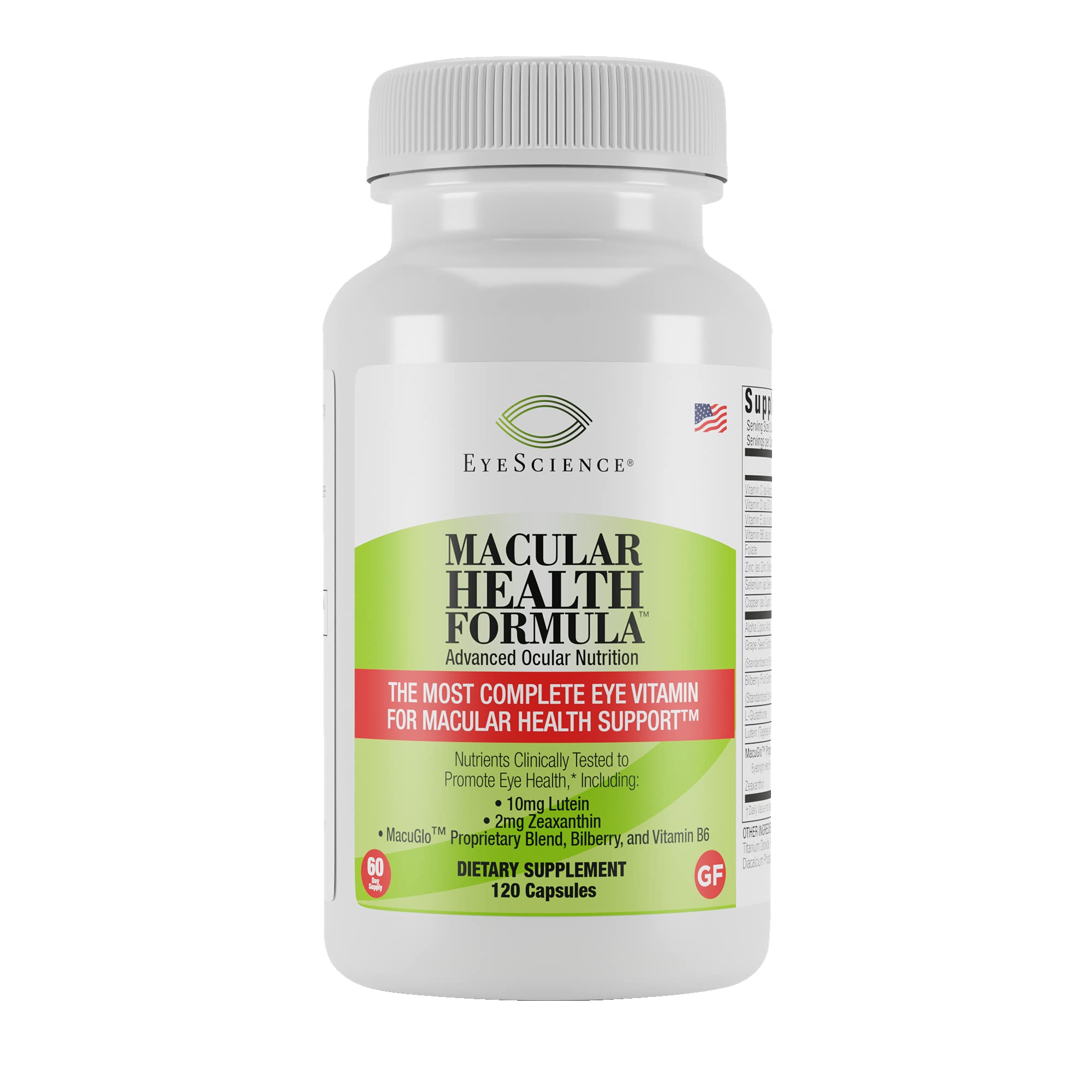 Foto 1 | Suplemento Eyescience Macular Health Beyond Areds2 60 Cápsulas - Venta Internacional.