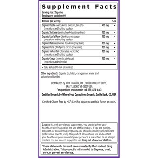 Foto 6 | Suplemento New Chapter Immune Support Lifeshield 120 Cápsulas - Venta Internacional.