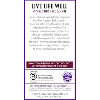 Foto 7 | Suplemento New Chapter Immune Support Lifeshield 120 Cápsulas - Venta Internacional.