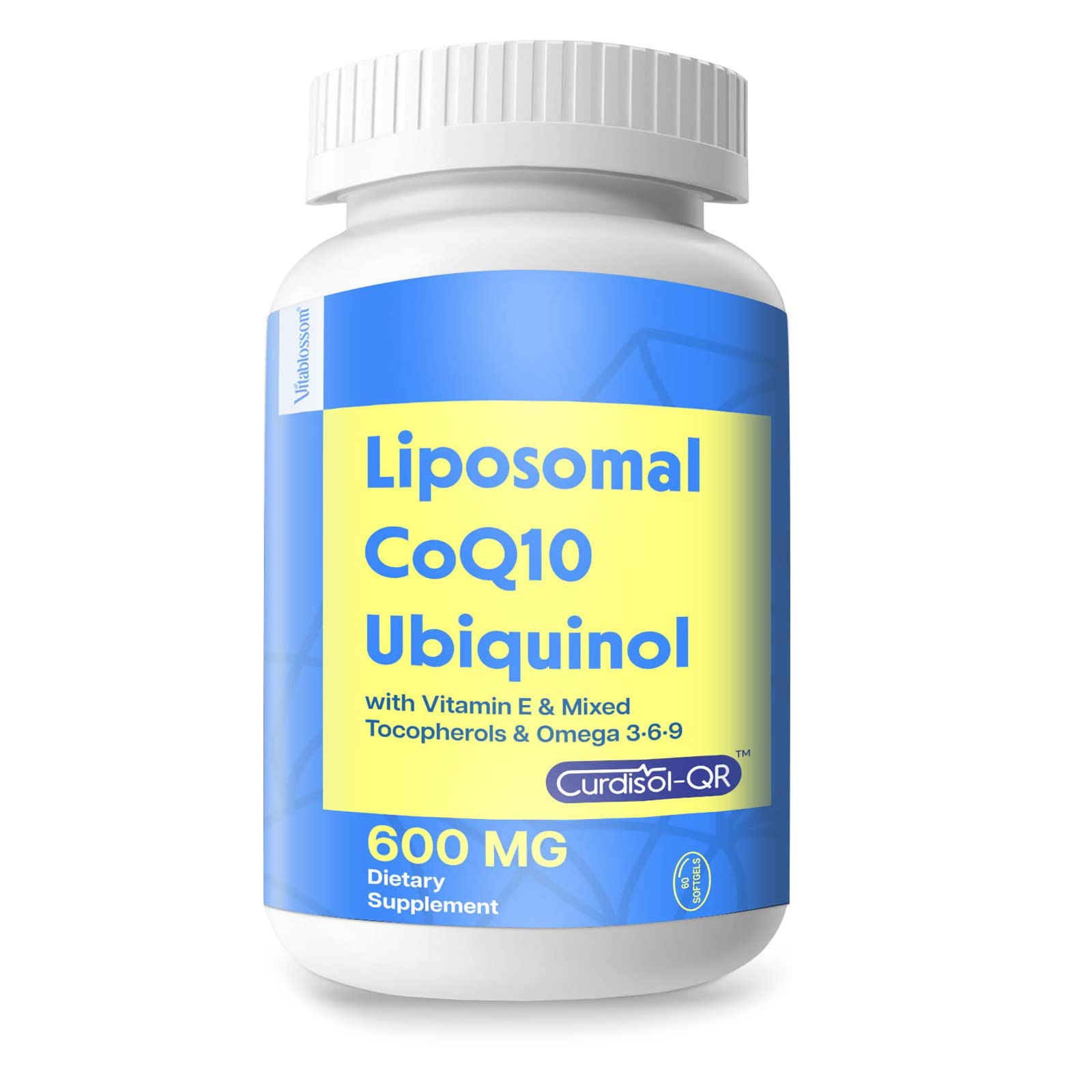 Foto 2 pulgar | Suplemento De Coq10 Vitablosom Liposomal 600 Mg Softgel X60 - Venta Internacional.
