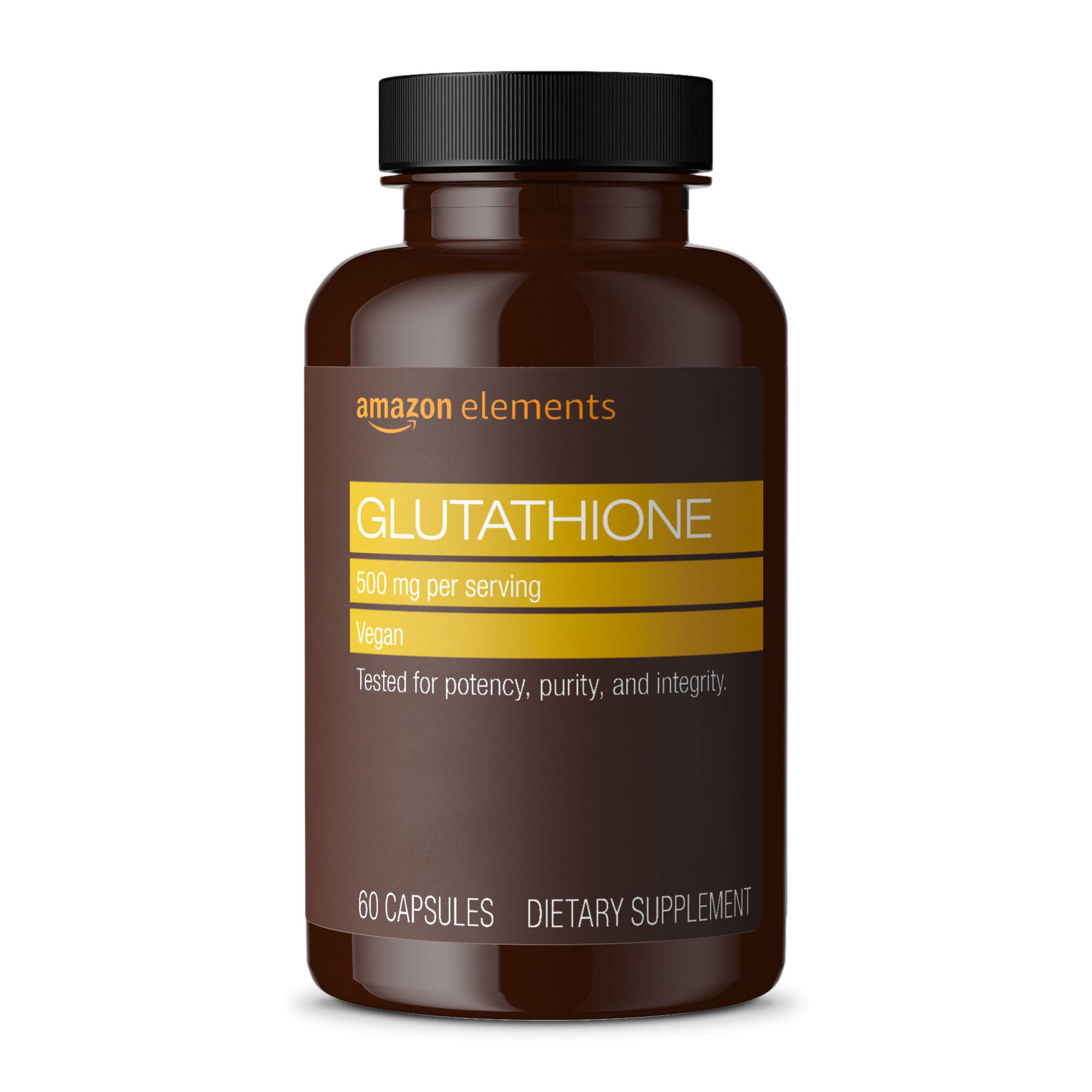 Foto 2 pulgar | Suplemento Amazon Elements De Glutatión 500 Mg 60 Cápsulas - Venta Internacional.