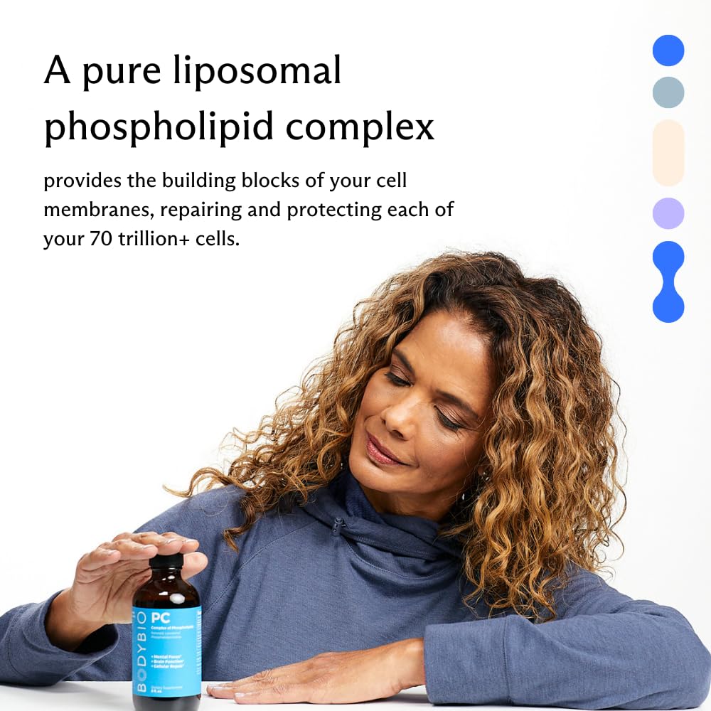 Foto 5 pulgar | Suplemento Bodybio Brain Pure Fosfolípidos Complex 240 Ml - Venta Internacional.