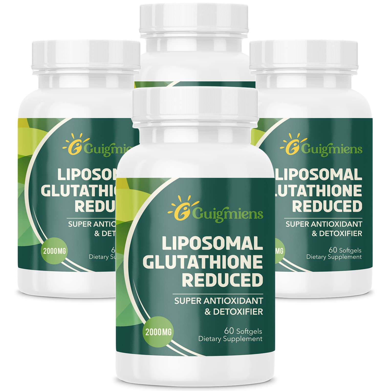 Foto 2 pulgar | Suplemento De Glutatión Liposomal De Guigmiens, 2000 Mg, 240 Unidades - Venta Internacional.